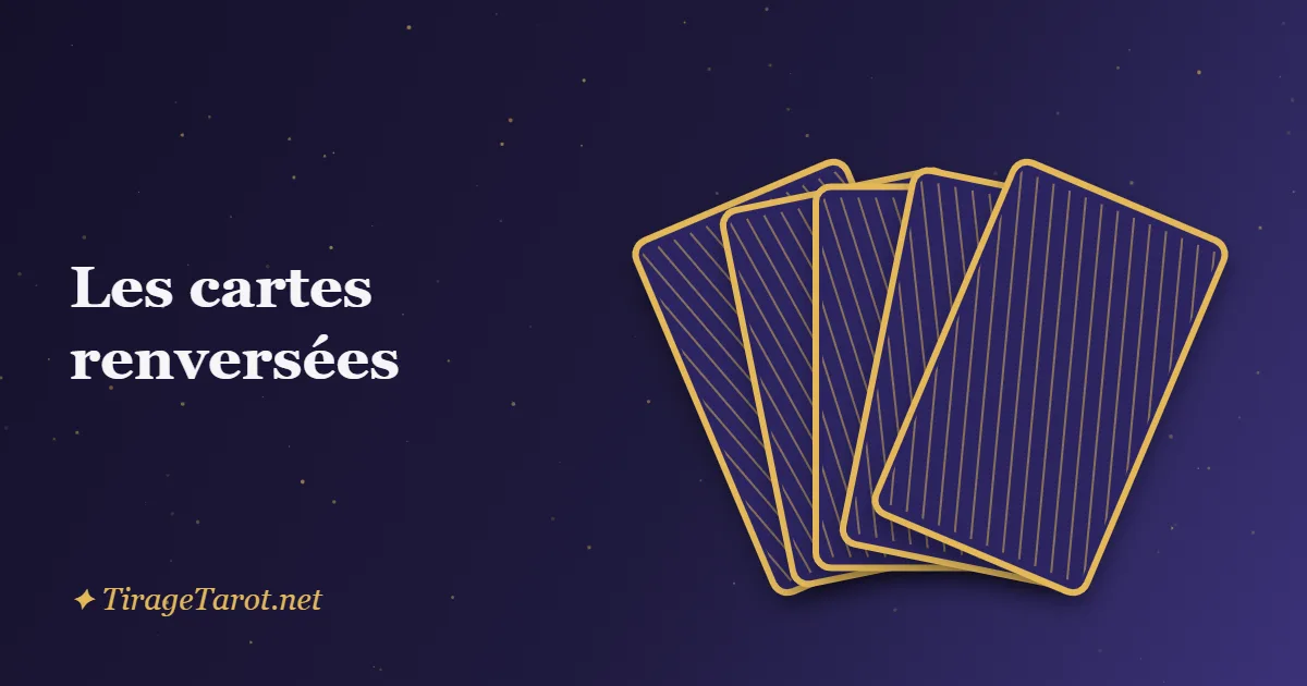 Les cartes renversées